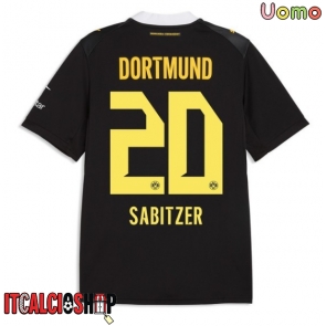 Borussia Dortmund Marcel Sabitzer #20 Seconda Maglia 2026-27 Manica Corta